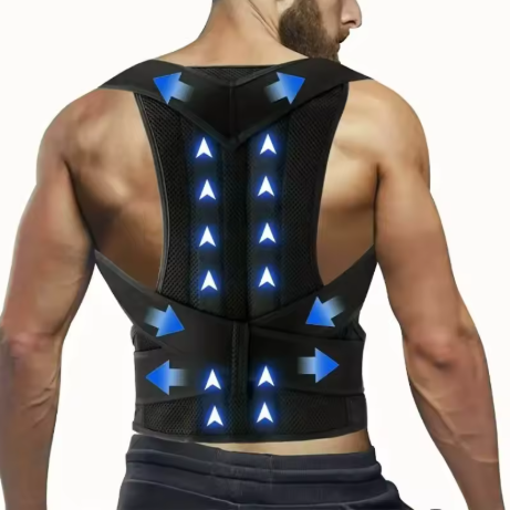 CORRECTOR DE POSTURA AJUSTABLE Y TRANSPIRABLE (2 PIEZAS)