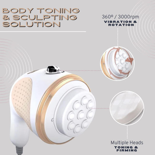 MASAJEADOR ANTICELULÍTICO PROFESIONAL – TONIFICA, REAFIRMA Y ESCULPE TU CUERPO