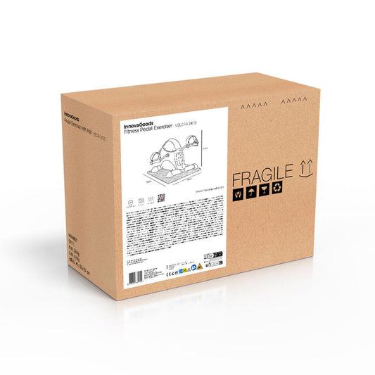 PEDALEADOR ESTÁTICO PARA PIERNAS Y BRAZOS CON ESTERILLA